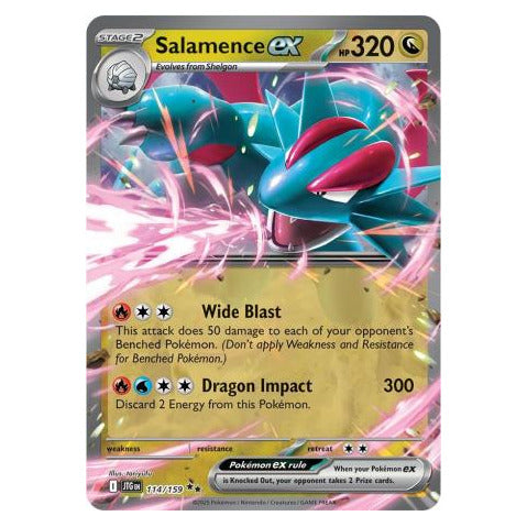 Salamence ex : JOURNEY TOGETHER - 114/159