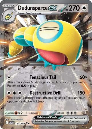 Dudunsparce ex : JOURNEY TOGETHER - 121/159 - Lockett Labs UK