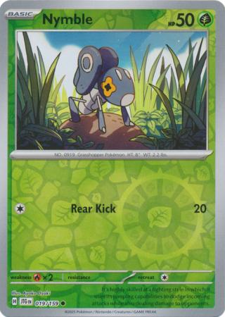 Nymble : JOURNEY TOGETHER (Reverse holo) - 019/159 - Lockett Labs UK