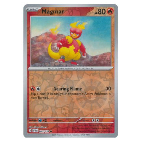 Magmar : JOURNEY TOGETHER (Reverse holo) - 020/159