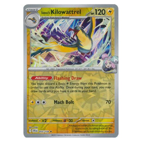 Iono's Kilowattrel : JOURNEY TOGETHER (Reverse holo) - 055/159