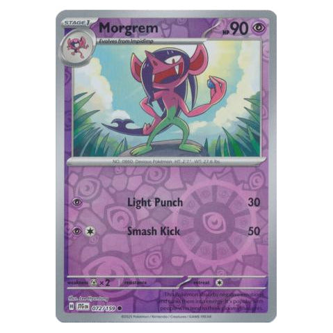 Morgrem : JOURNEY TOGETHER (Reverse holo) - 072/159