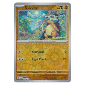 Cubone : JOURNEY TOGETHER (Reverse holo) - 076/159