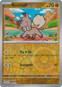 Rockruff : JOURNEY TOGETHER (Reverse holo) - 084/159