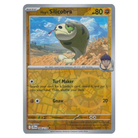 Hop's Silicobra : JOURNEY TOGETHER (Reverse holo) - 086/159