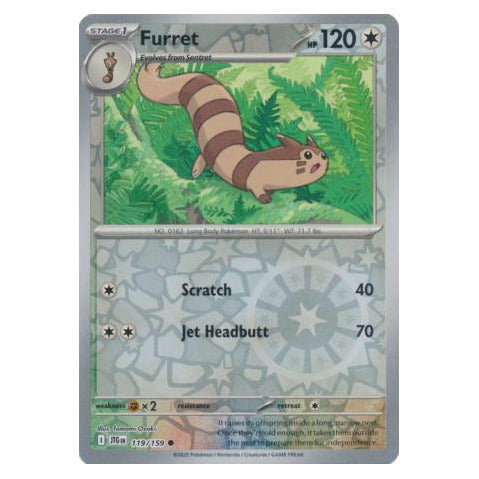 Furret : JOURNEY TOGETHER (Reverse holo) - 119/159