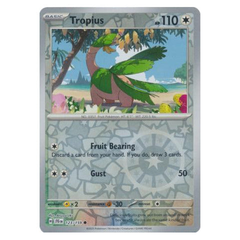 Tropius : JOURNEY TOGETHER (Reverse holo) - 123/159