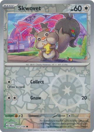 Skwovet : JOURNEY TOGETHER (Reverse holo) - 131/159 - Lockett Labs UK