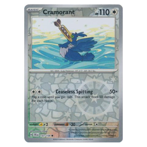 Cramorant : JOURNEY TOGETHER (Reverse holo) - 137/159