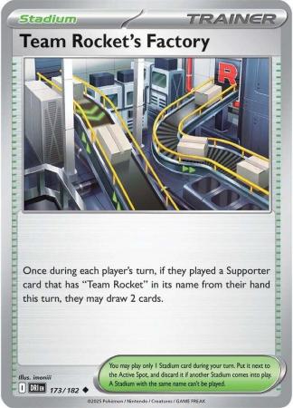 Team Rocket's Factory : DESTINED RIVALS - 173/182 - Lockett Labs UK