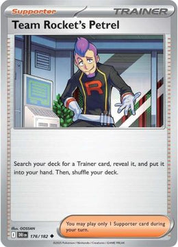 Team Rocket's Petrel : DESTINED RIVALS - 176/182