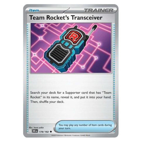 Team Rocket's Transceiver : DESTINED RIVALS - 178/182