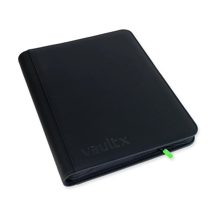 Vault X : 16-Pocket Exo-Tec Zip Binder XXL (1088 Cards) - Signature Black - Lockett Labs UK