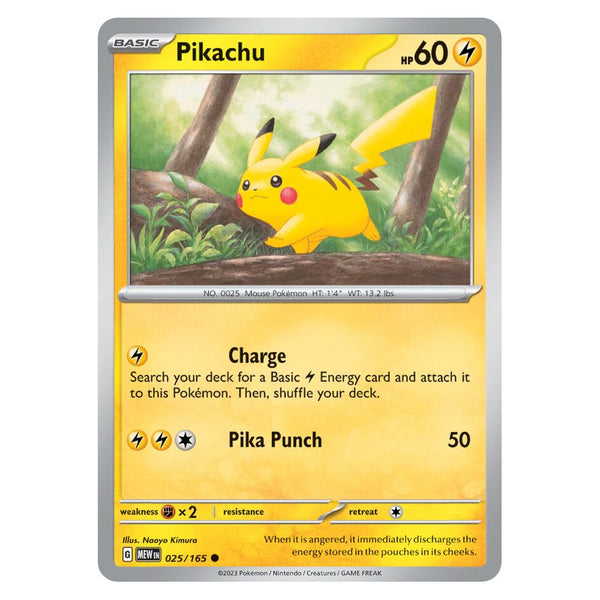 Pikachu : PROMO (Snowflake Stamp) (Holo) (Sealed) - 025/165