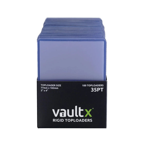 Vault X : Seamless Rigid Toploaders 35pt - (100ct)