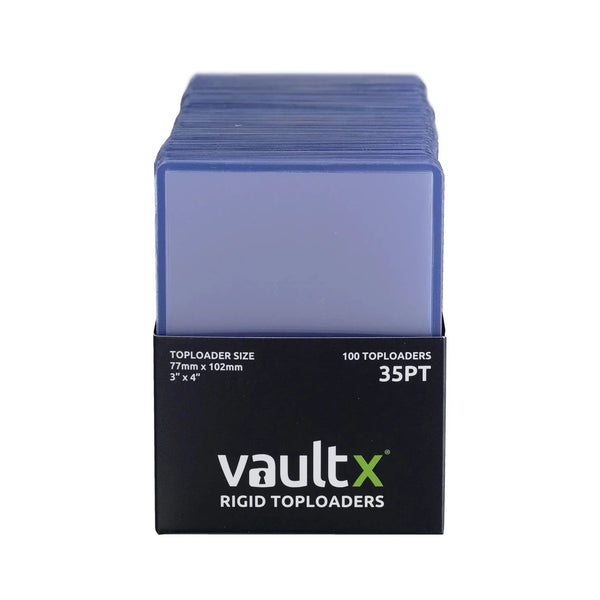 Vault X : Seamless Rigid Toploaders 35pt - (100ct)