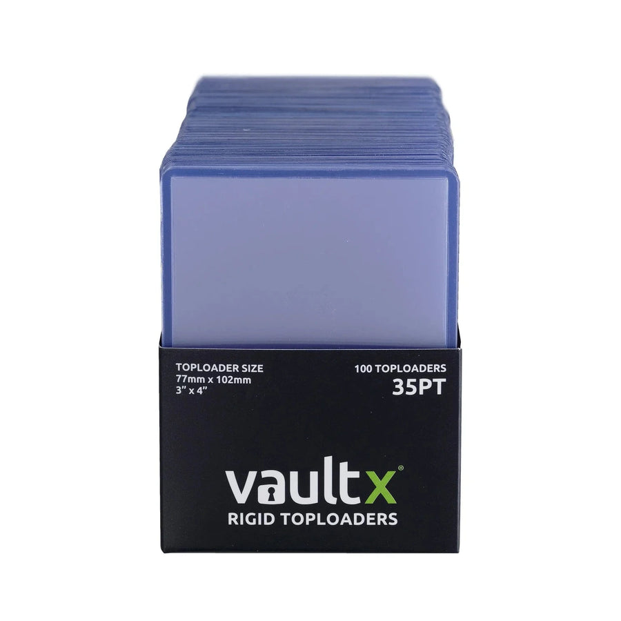 Vault X : Seamless Rigid Toploaders 35pt - (100ct)