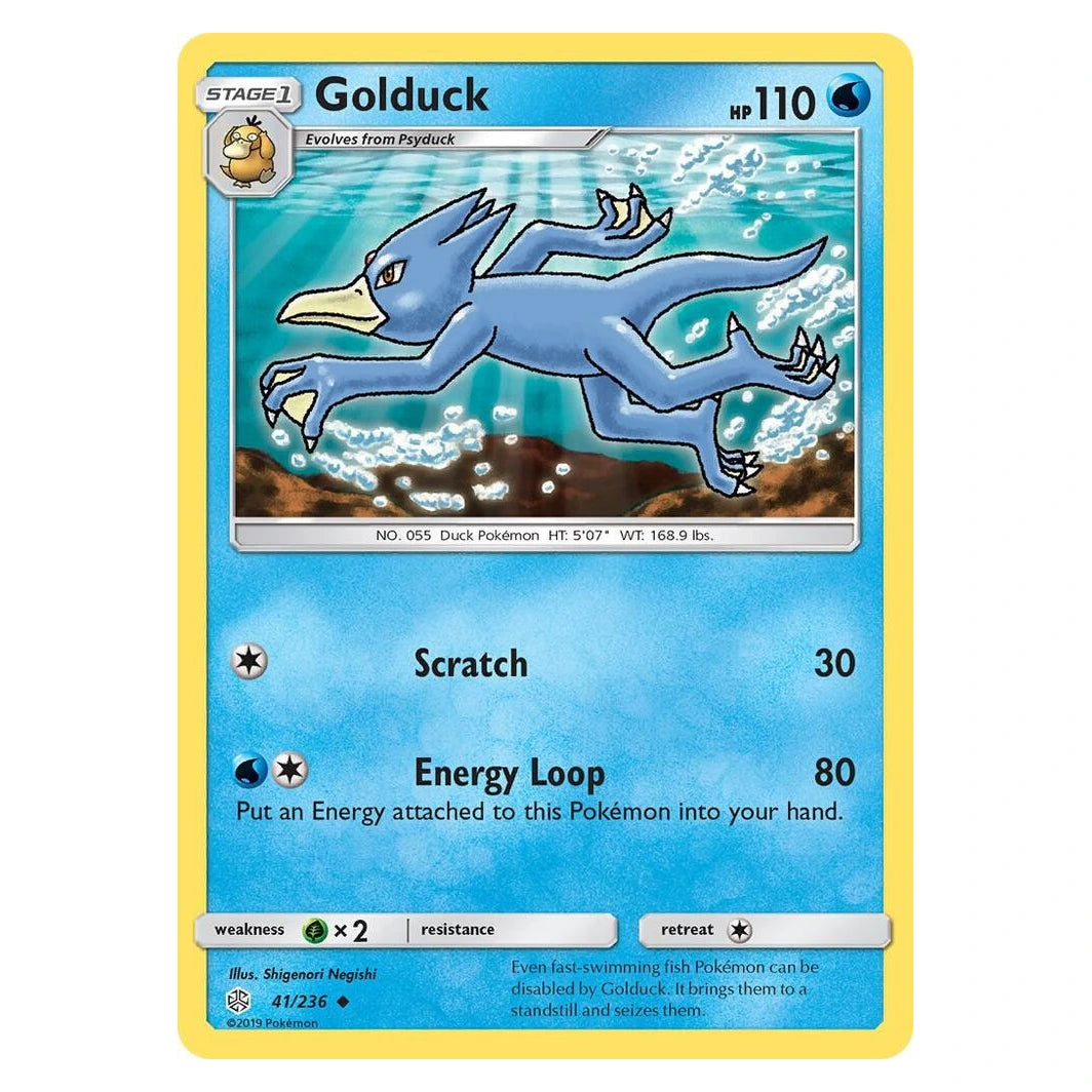 Golduck : COSMIC ECLIPSE - 041/236 trading card