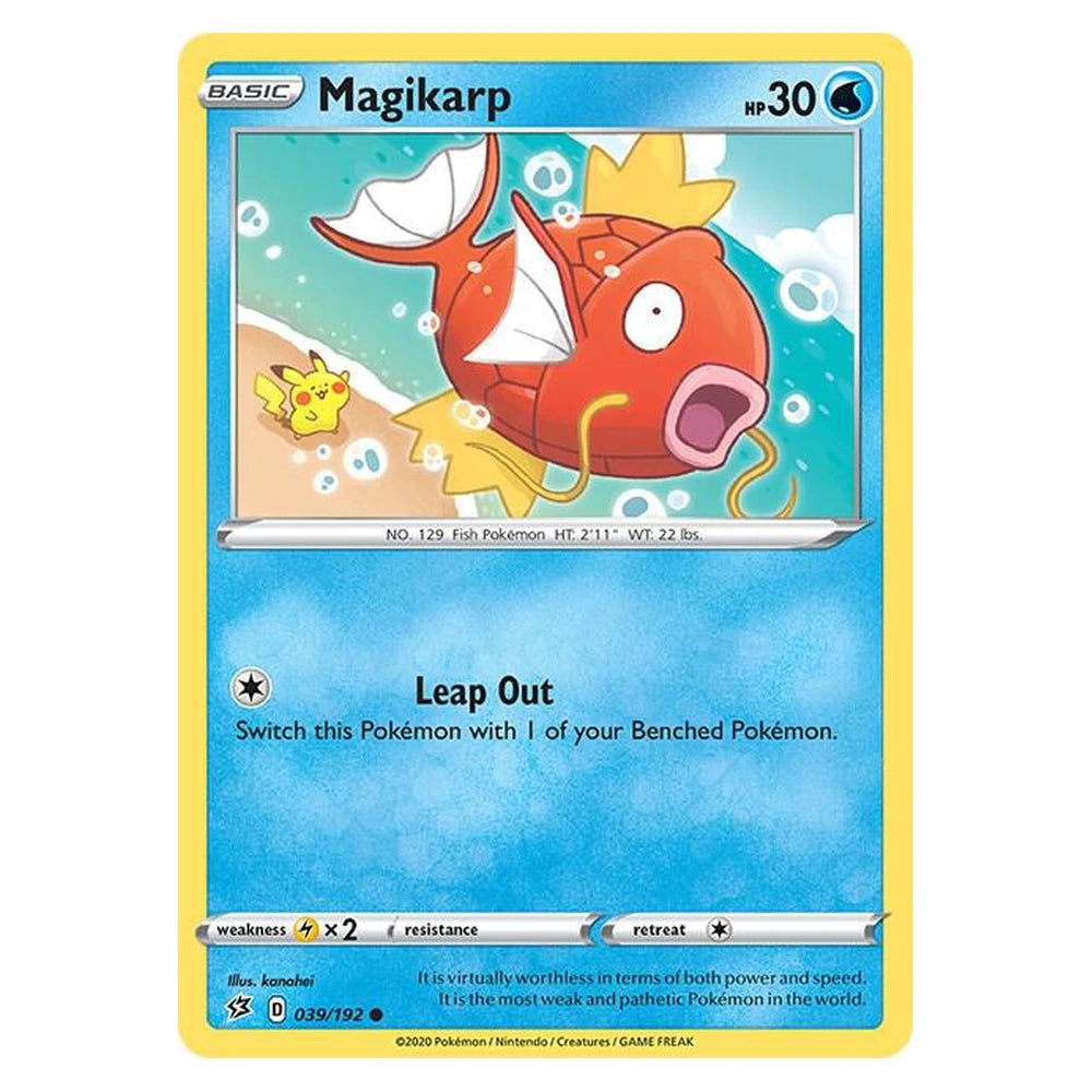 Magikarp : REBEL CLASH - 039/192 trading card