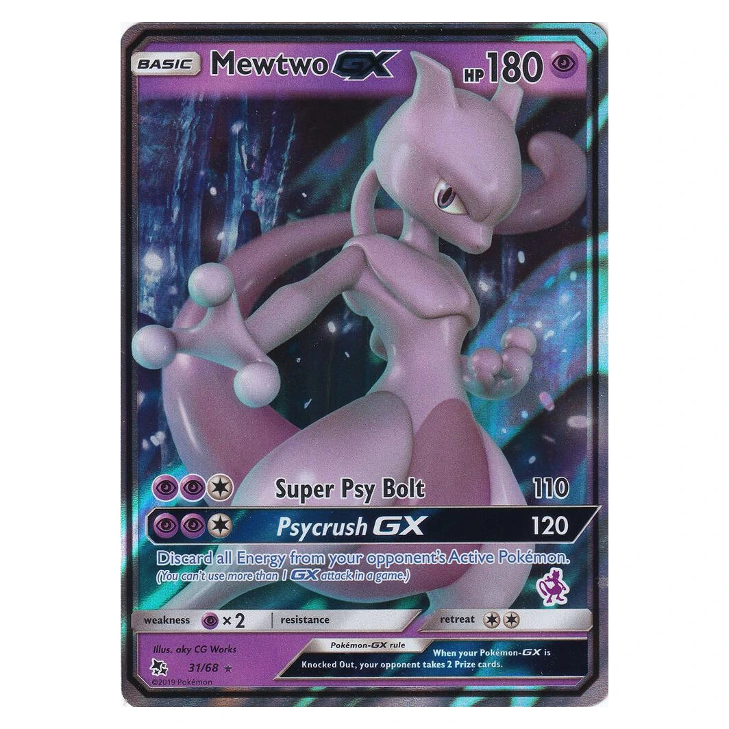 Mewtwo GX 31/68 Battle Academy Pokémon card
