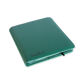 Vault X : 12-Pocket Exo-Tec Zip Binder - Metallic Green