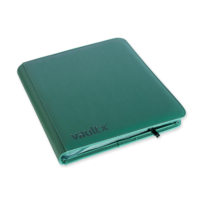 Vault X : 12-Pocket Exo-Tec Zip Binder - Metallic Green