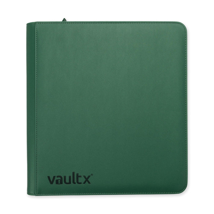 Vault X : 12-Pocket Exo-Tec Zip Binder - Metallic Green