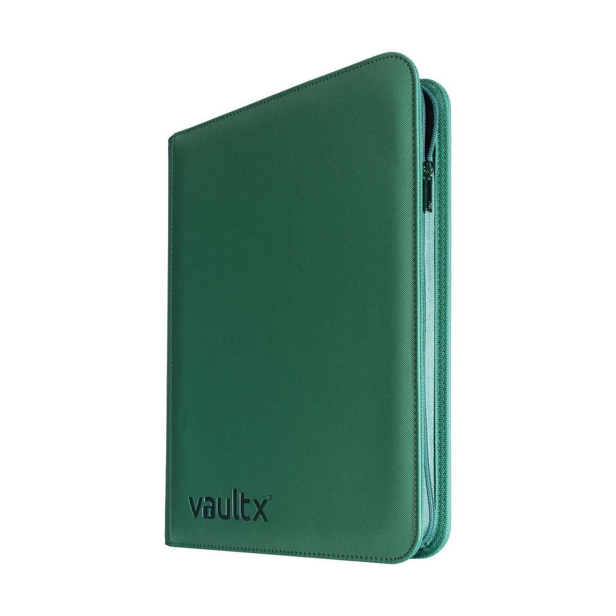 Vault X : 9-Pocket Exo-Tec Zip Binder - Metallic Green - Lockett Labs UK