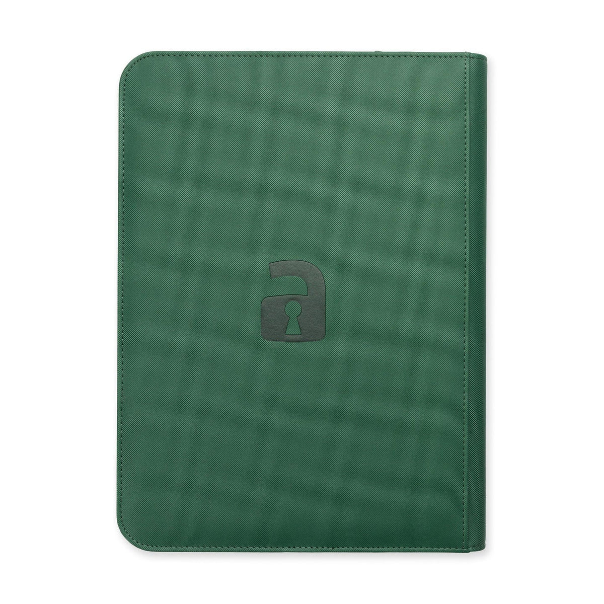 Vault X : 9-Pocket Exo-Tec Zip Binder - Metallic Green - Lockett Labs UK