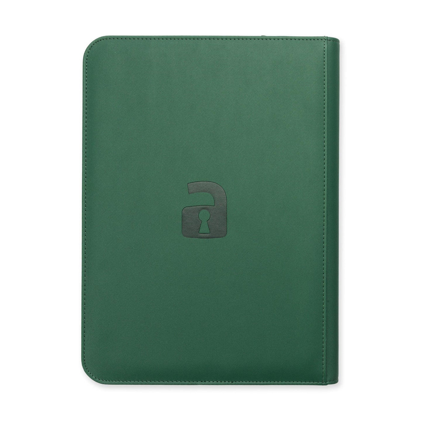 Vault X : 9-Pocket Exo-Tec Zip Binder - Metallic Green - Lockett Labs UK