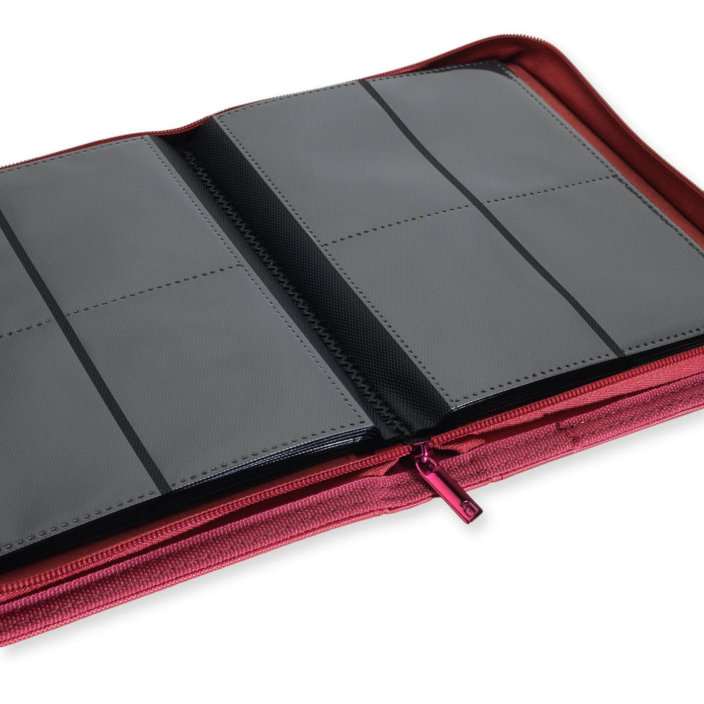 Vault X : 4-Pocket Exo-Tec Zip Binder - Metallic Red - Lockett Labs UK