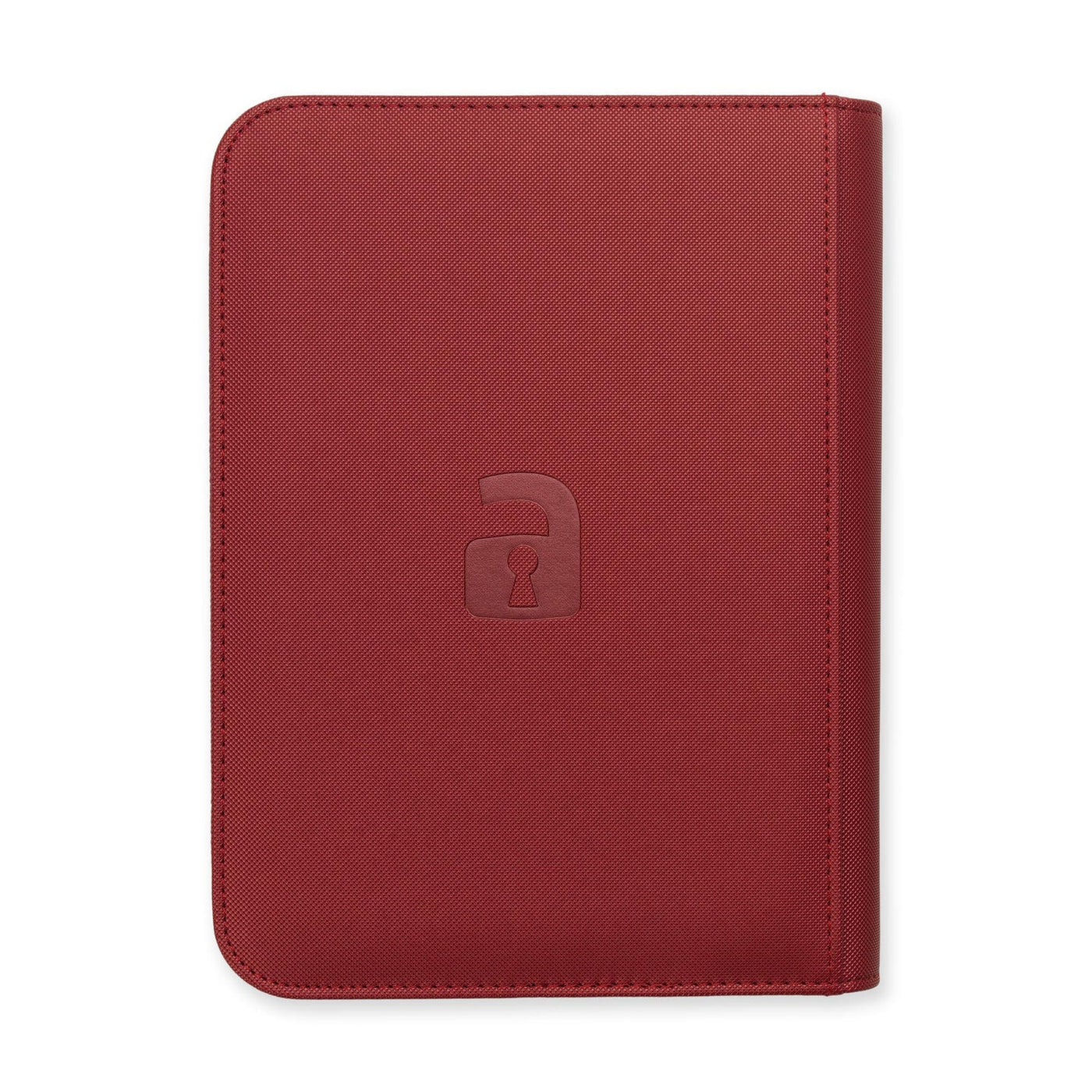 Vault X : 4-Pocket Exo-Tec Zip Binder - Metallic Red - Lockett Labs UK