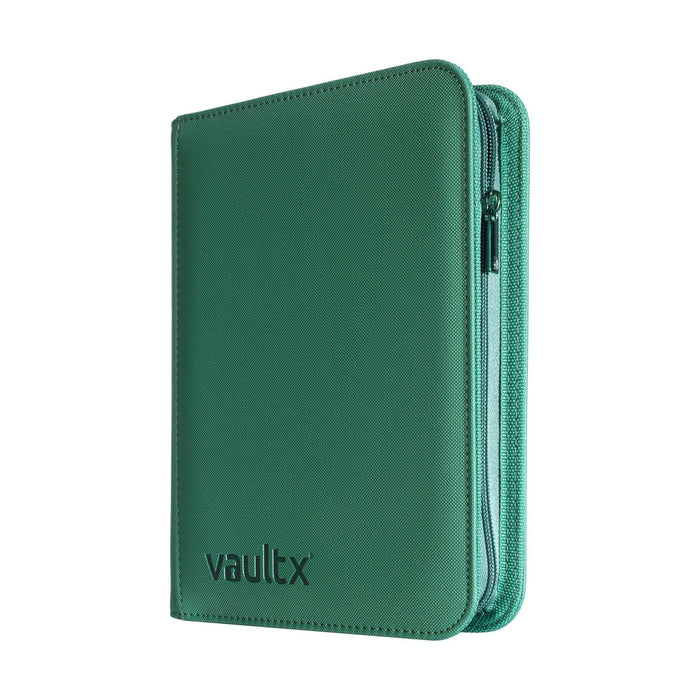 Vault X : 4-Pocket Exo-Tec Zip Binder - Metallic Green