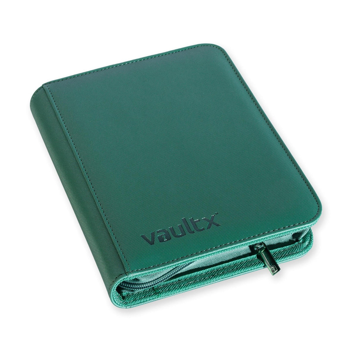 Vault X : 4-Pocket Exo-Tec Zip Binder - Metallic Green - Lockett Labs UK