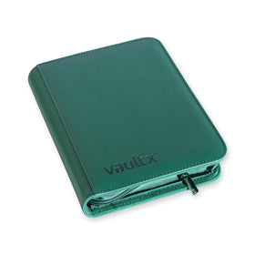 Vault X : 4-Pocket Exo-Tec Zip Binder - Metallic Green