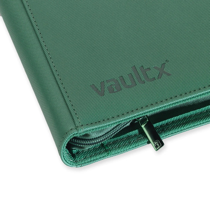 Vault X : 4-Pocket Exo-Tec Zip Binder - Metallic Green