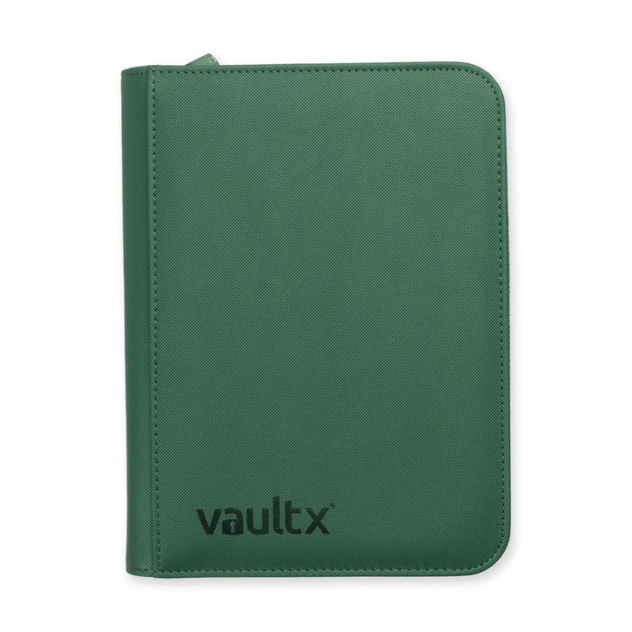 Vault X : 4-Pocket Exo-Tec Zip Binder - Metallic Green