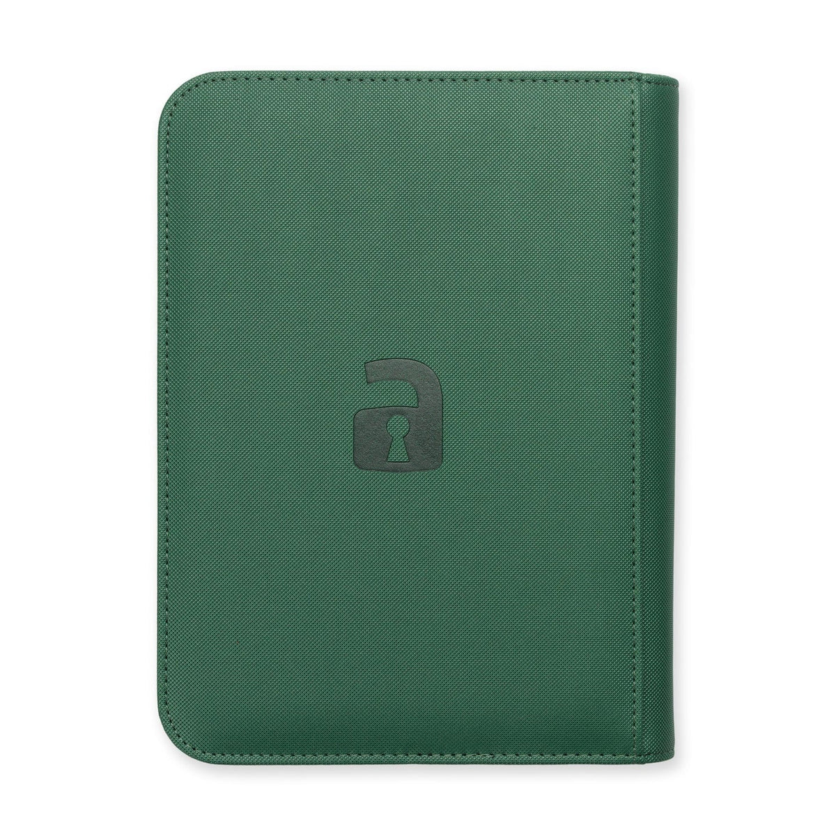 Vault X : 4-Pocket Exo-Tec Zip Binder - Metallic Green - Lockett Labs UK