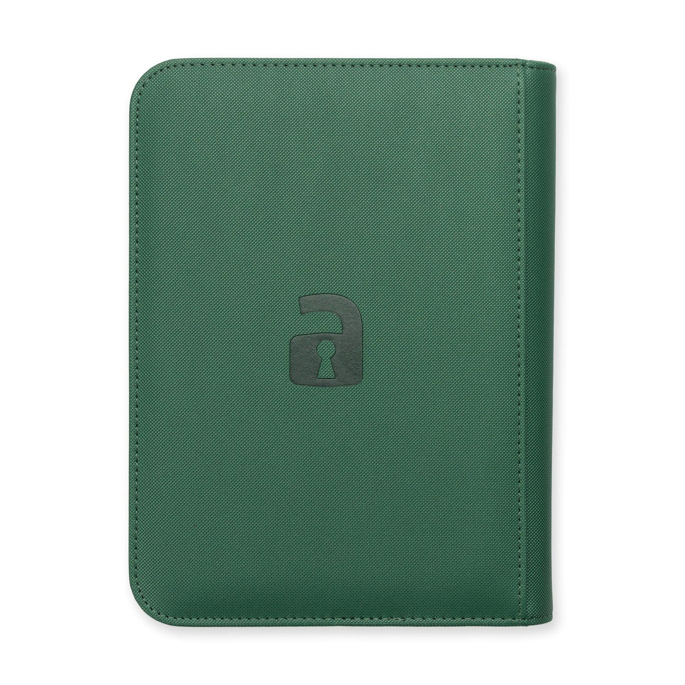Vault X : 4-Pocket Exo-Tec Zip Binder - Metallic Green - Lockett Labs UK