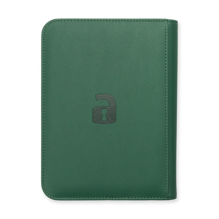 Vault X : 4-Pocket Exo-Tec Zip Binder - Metallic Green