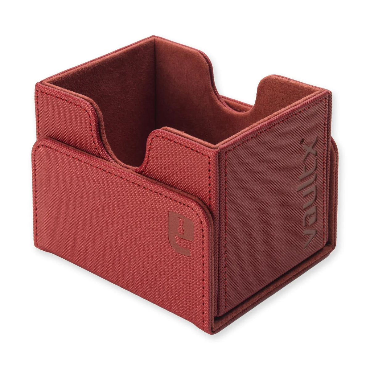 Vault X : Sideloading Deck Box 100+ - Metallic Red - Lockett Labs UK