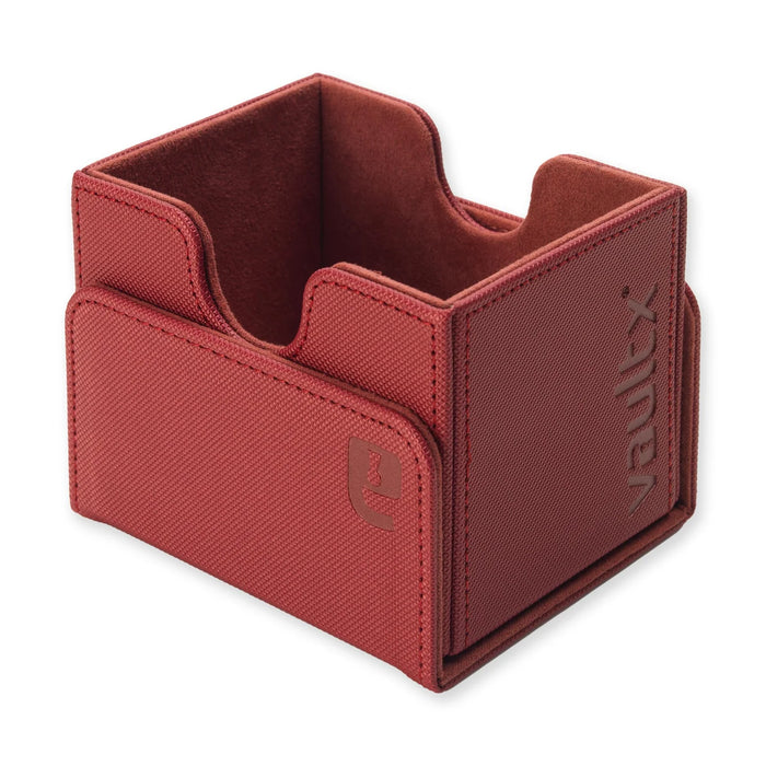 Vault X : Sideloading Deck Box 100+ - Metallic Red