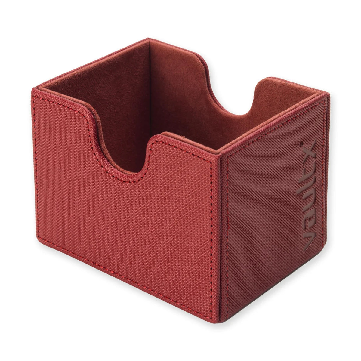 Vault X : Sideloading Deck Box 100+ - Metallic Red - Lockett Labs UK