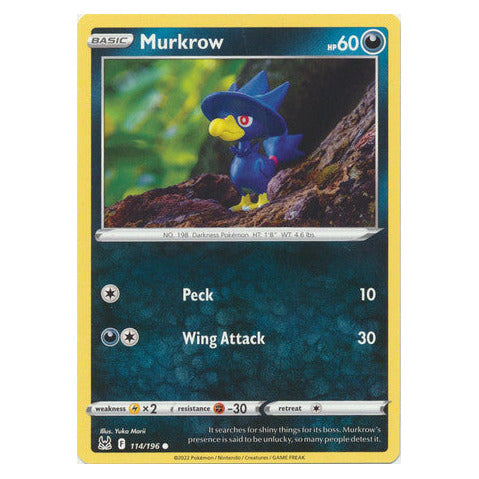 Murkrow : LOST ORIGIN - 114/196