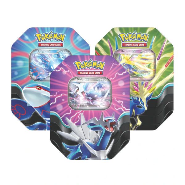 Pokemon Azure Legends Tin - Dialga / Xerneas / Kyogre