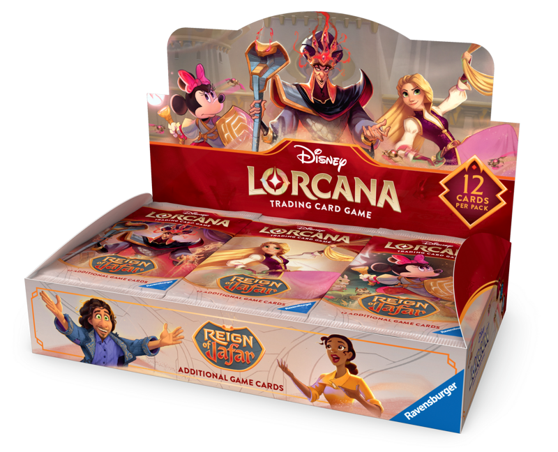 Disney Lorcana : Reign of Jafar - Booster Box (24 Packs) - Lockett Labs UK