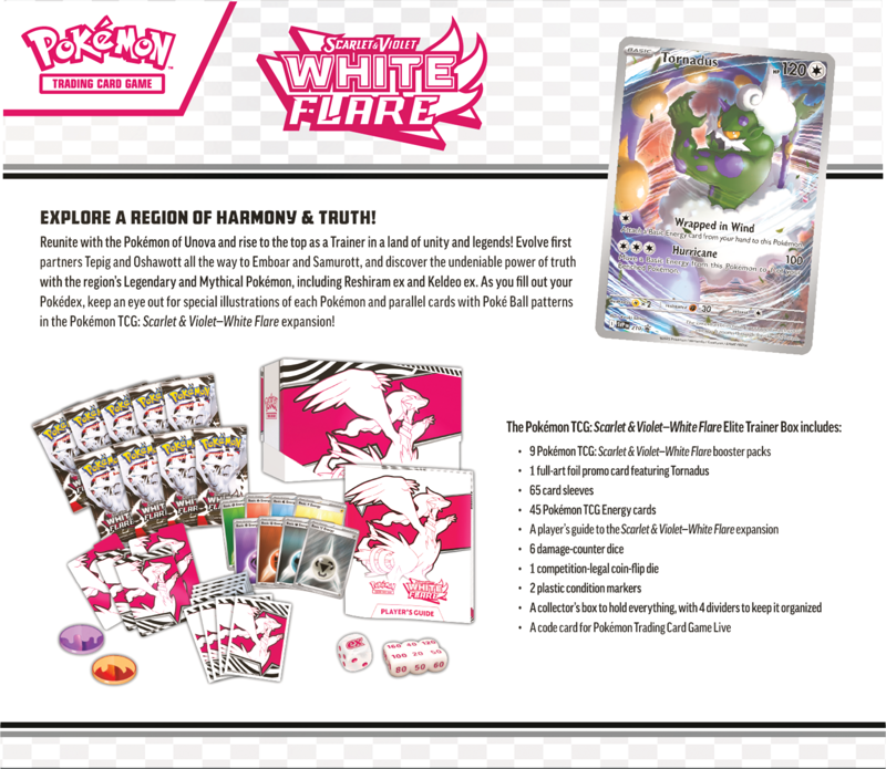 Pokemon : White Flare Elite Trainer Box *PRE ORDER*
