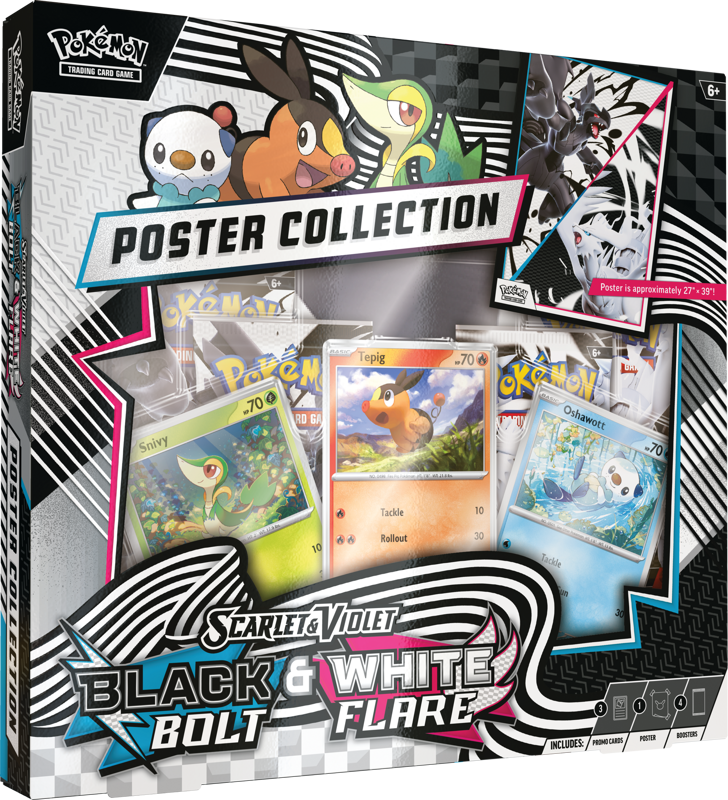 Pokemon : Black Bolt & White Flare Unova Poster Collection - Lockett Labs UK