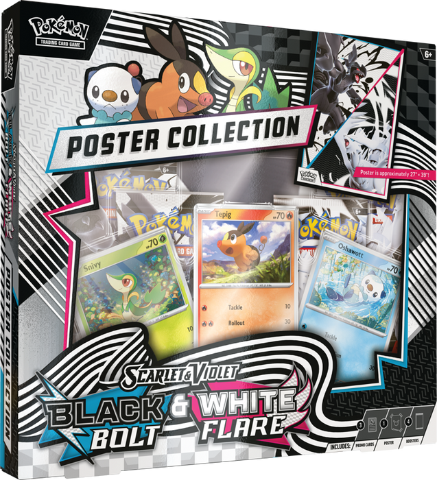 Pokemon : Black Bolt & White Flare Unova Poster Collection *PRE ORDER*