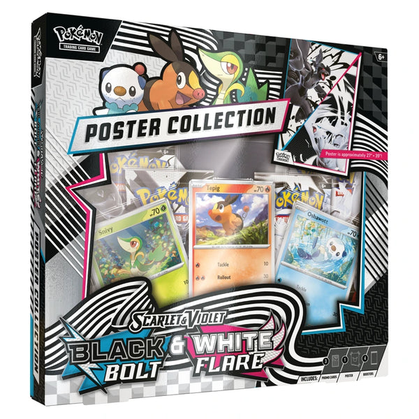 Pokemon : Black Bolt & White Flare Unova Poster Collection